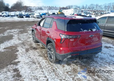 2025 Chevrolet Equinox Awd Rs from USA, damaged, VIN 3GNAXTEG9SL128791